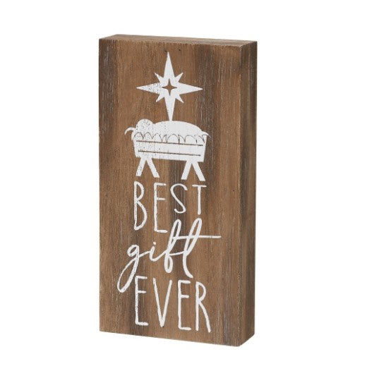 Collins, Home - Decorations,  Best Gift Box Sign