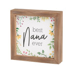 Best Nana Ever Framed Sign - Eden Lifestyle