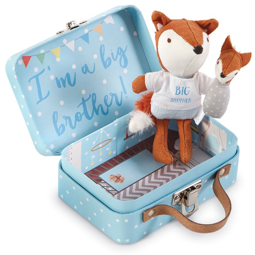 Mud Pie, Gifts - Kids Misc,  Mud Pie - Big Brother Fox-In-A-Box