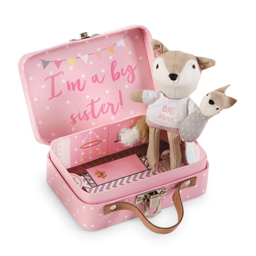 Mud Pie, Gifts - Kids Misc,  Mud Pie - Big Sister Fox-In-A-Box