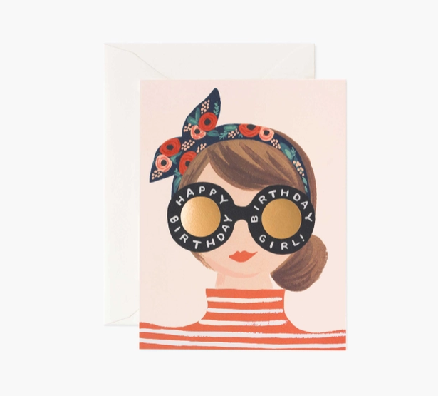 Birthday Girl Greeting Card - Eden Lifestyle