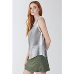 Another Love, Women - Tees,  Devon Black & White Stripe Tank