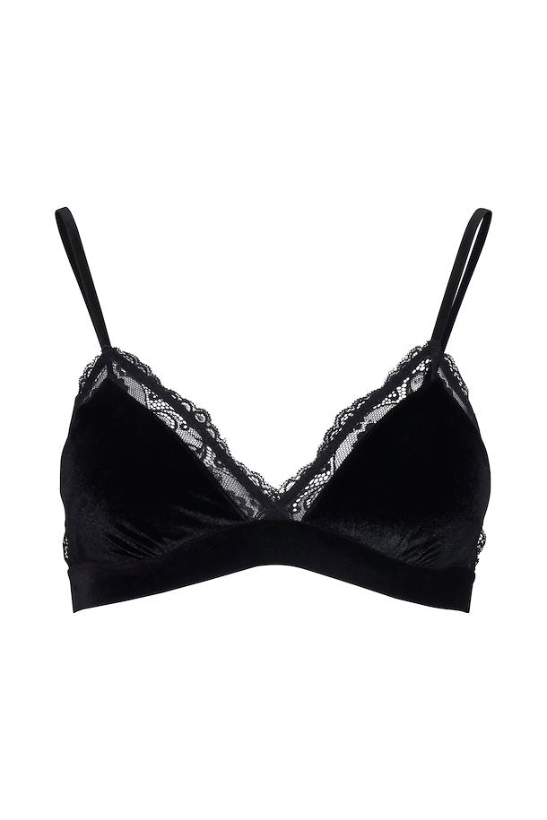 ICHI, Women - Loungewear,  Black Bralette