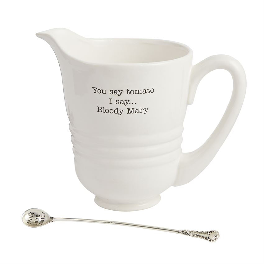 Mud Pie, Home - Serving,  Mud Pie - Bloody Mary Pitcher Set