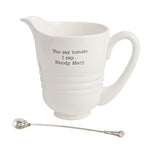 Mud Pie, Home - Serving,  Mud Pie - Bloody Mary Pitcher Set