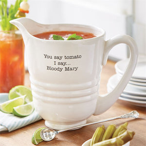 Mud Pie, Home - Serving,  Mud Pie - Bloody Mary Pitcher Set