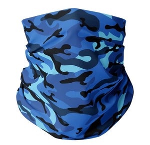 Eden Lifestyle Boutique, Masks,  Kids Blue Camo Gaiter