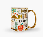 Bon Voyage Porcelain Mug - Eden Lifestyle