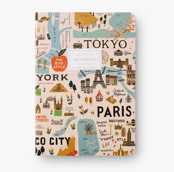 Bon Voyage Notebook Set of 3 - Eden Lifestyle