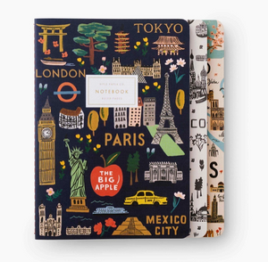 Bon Voyage Notebook Set of 3 - Eden Lifestyle