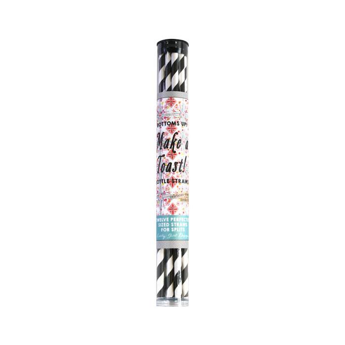 Curly Girl Design, Gifts - Greeting Cards,  Bottle Straws - Make a Toast!