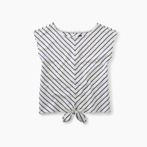 Tea Collection, Girl - Shirts & Tops,  Bow Waist Top