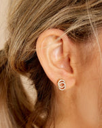 Infinity Gold Studs - Eden Lifestyle