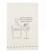 Mud Pie Brandy Drink Dish Towel - Eden Lifestyle