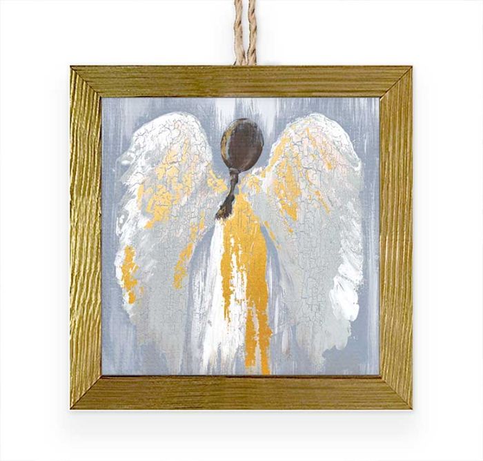 Embellished Wooden Ornament - Eden Lifestyle