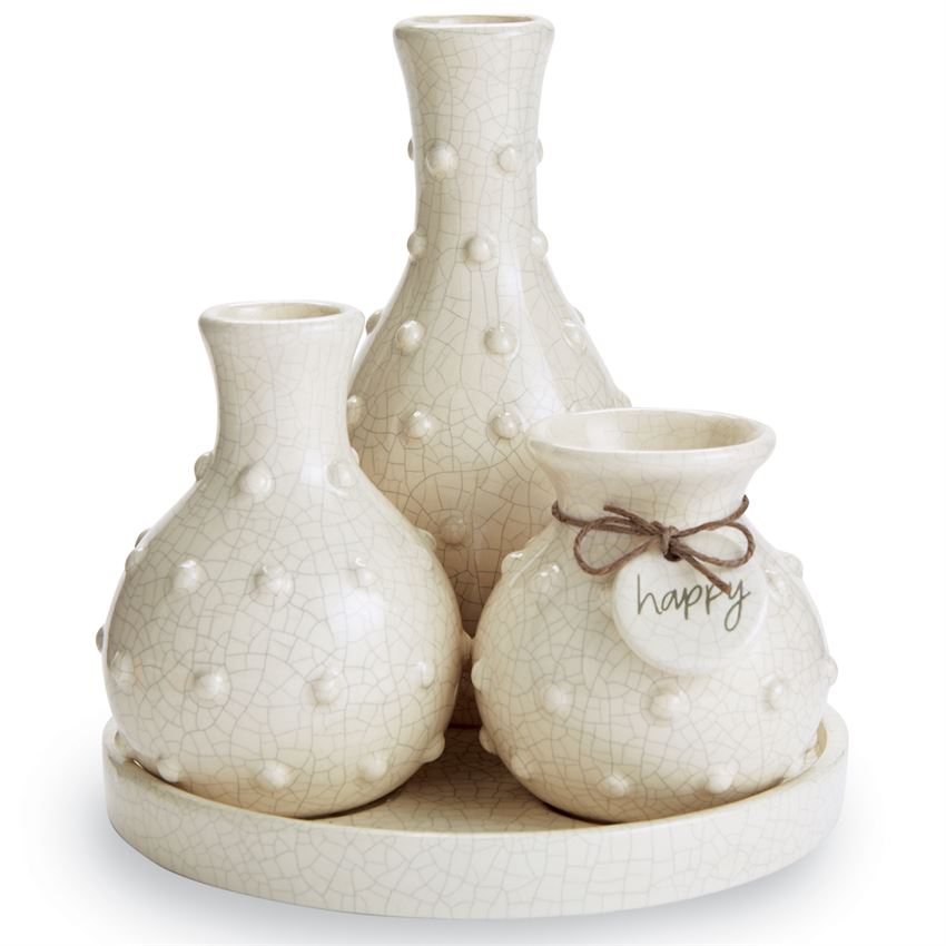Mud Pie, Home - Decorations,  Mud Pie Bud Vase Tray