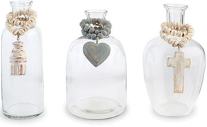 Mud Pie, Home - Decorations,  Mud Pie - Blessings Bead Bud Vase
