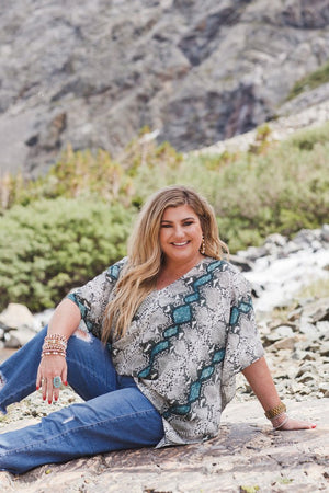 Buddy Love, Women - Shirts & Tops,  North Emerald Tunic