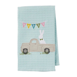 Bunny in Truck Hand Towel - Eden Lifestyle