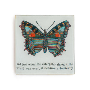 Square Decoupage Plate - Eden Lifestyle
