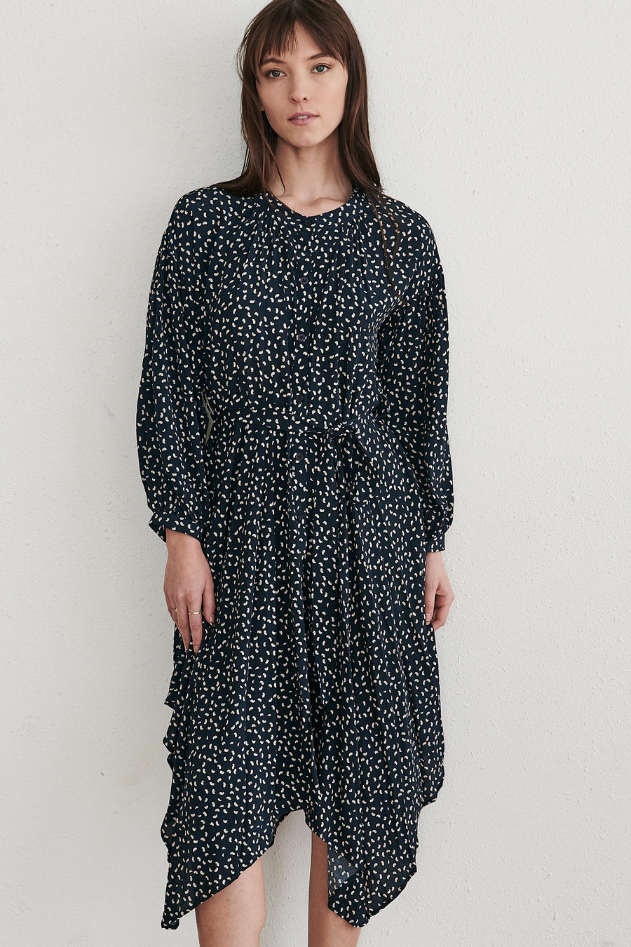 Week&, Women - Dresses,  Button Down Dot Dress