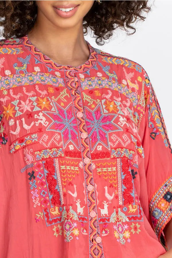 Johnny Was XYLIA BLOUSE - Eden Lifestyle