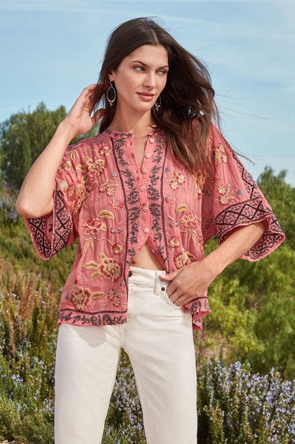 Johnny Was MULANE BLOUSE - Eden Lifestyle
