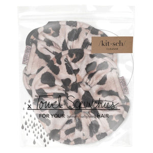 Microfiber Towel Scrunchies - Leopard - Eden Lifestyle