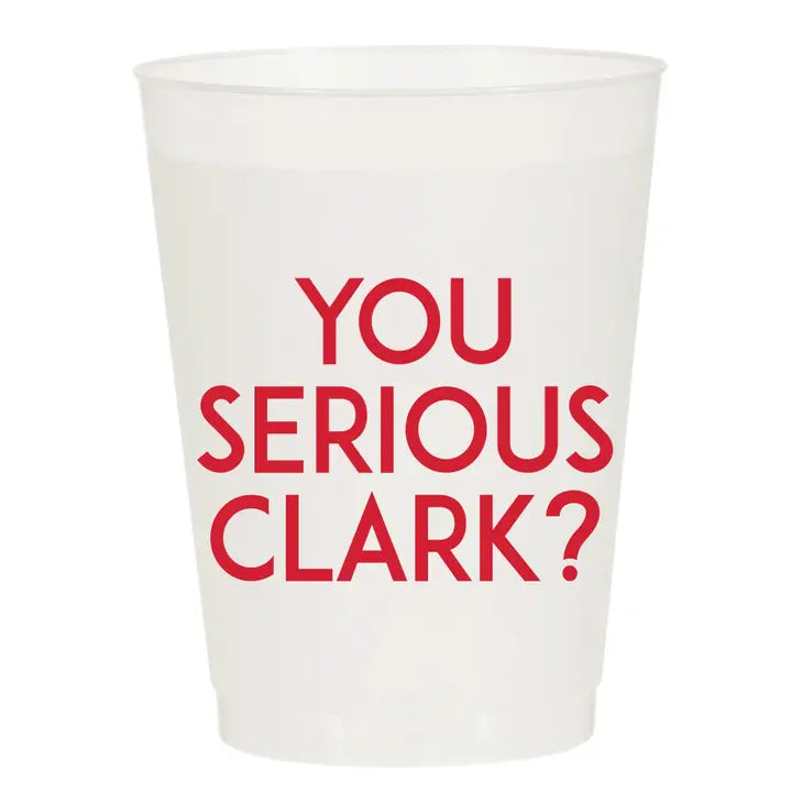 You Serious Clark Christmas National Lampoon Set of 10 Cups - Eden Lifestyle