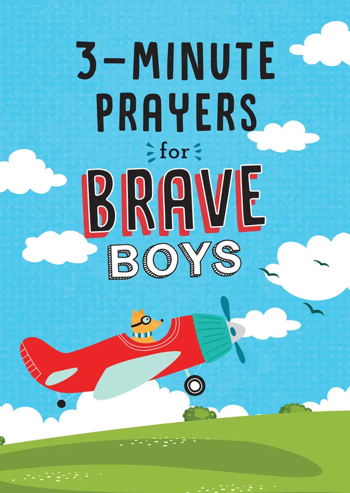 3-Minute Prayers for Brave Boys Book - Eden Lifestyle