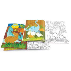 Dinosaur World Dry Erase Coloring Book - Eden Lifestyle