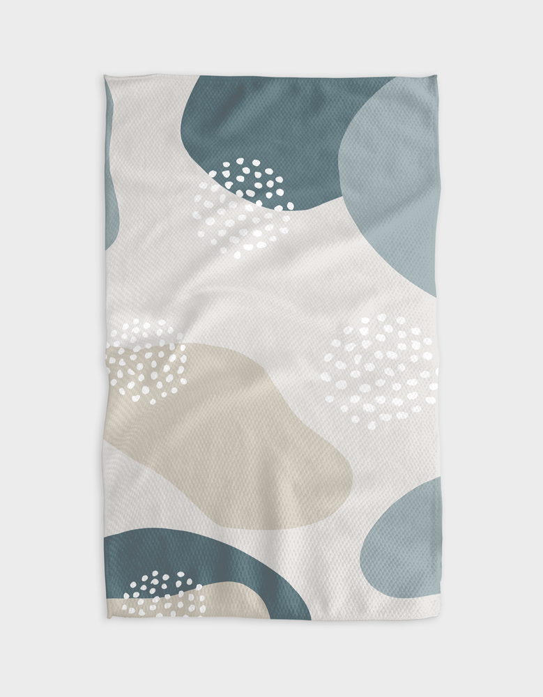 Geometry Snow Drops Kitchen Tea Towel - Eden Lifestyle