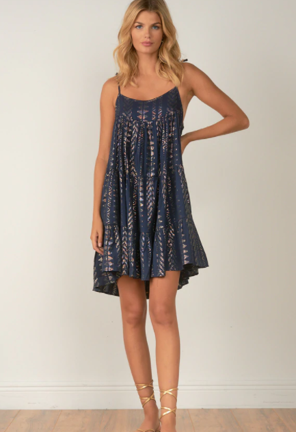 Cabo Dress in Navy - Eden Lifestyle