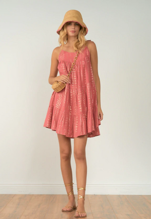 Cabo Dress in Rose Gold - Eden Lifestyle