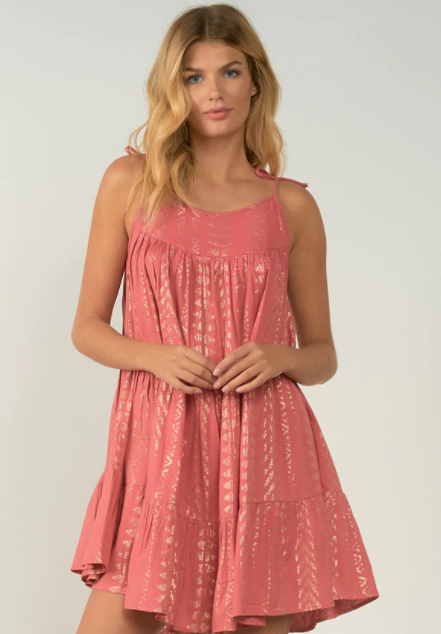 Cabo Dress in Rose Gold - Eden Lifestyle