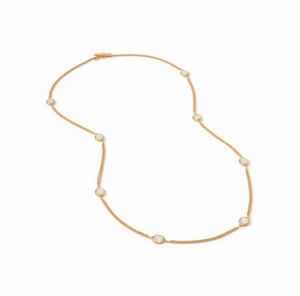 Julie Vos, Accessories - Jewelry,  Julie Vos - Calypso Station Necklace Gold Mother of Pearl