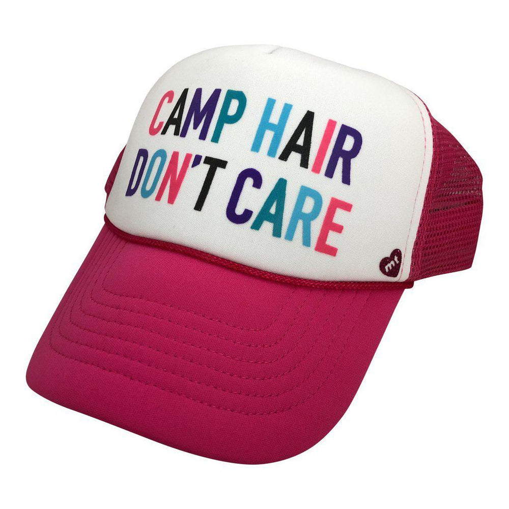 Mother Trucker, Accessories - Hats,  Camp Hair Don't Care Youth Mother Trucker Hat