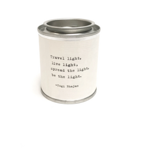 Shine Travel Candles - pick from 14 quotes - Eden Lifestyle