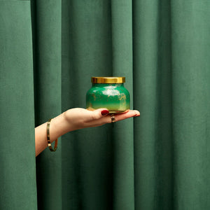capri BLUE Crystal Pine Glimmer Petite Jar, 8 oz - Eden Lifestyle