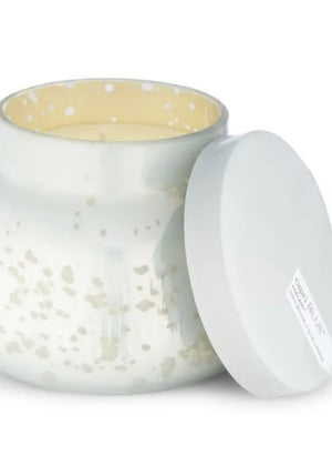 capri BLUE Volcano Holiday Mercury Signature Jar, 19 oz - Eden Lifestyle