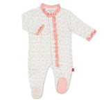 Magnificent Baby, Baby Girl Apparel - One-Pieces,  Magnetic Me Carousel Modal Magnetic Footie