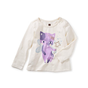 Tea Collection, Baby Girl Apparel - Tees,  Cat Fairy Graphic Tee