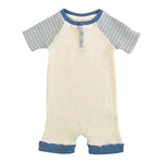 Miki Miette, Baby Boy Apparel - Rompers,  Chambray Shorts Romper