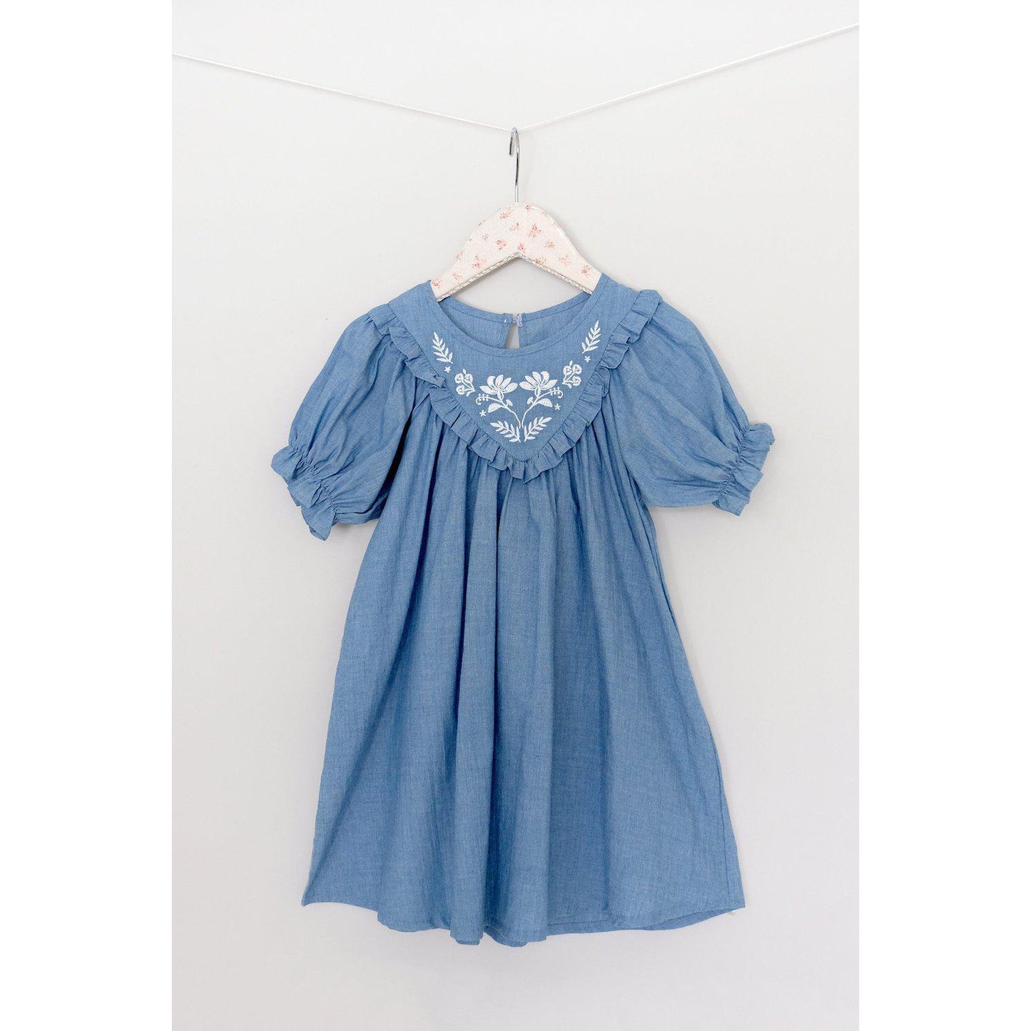 Mae Li Rose Chambray Dress