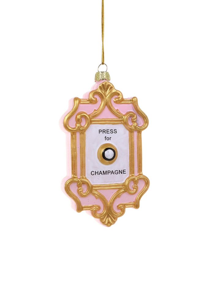 Champagne Button Ornament - Eden Lifestyle