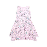 Chaser, Girl - Dresses,  Chaser Girls Tiered Darling Unicorns Dress