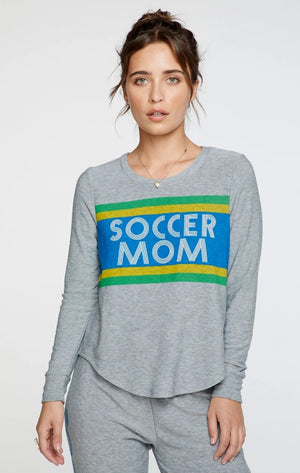 Chaser, Women - Outerwear,  Chaser Soccer Mom Sweatshirt