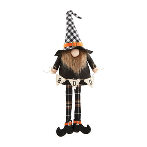 Mud Pie Pumpkin Halloween Decorative Gnome - Eden Lifestyle