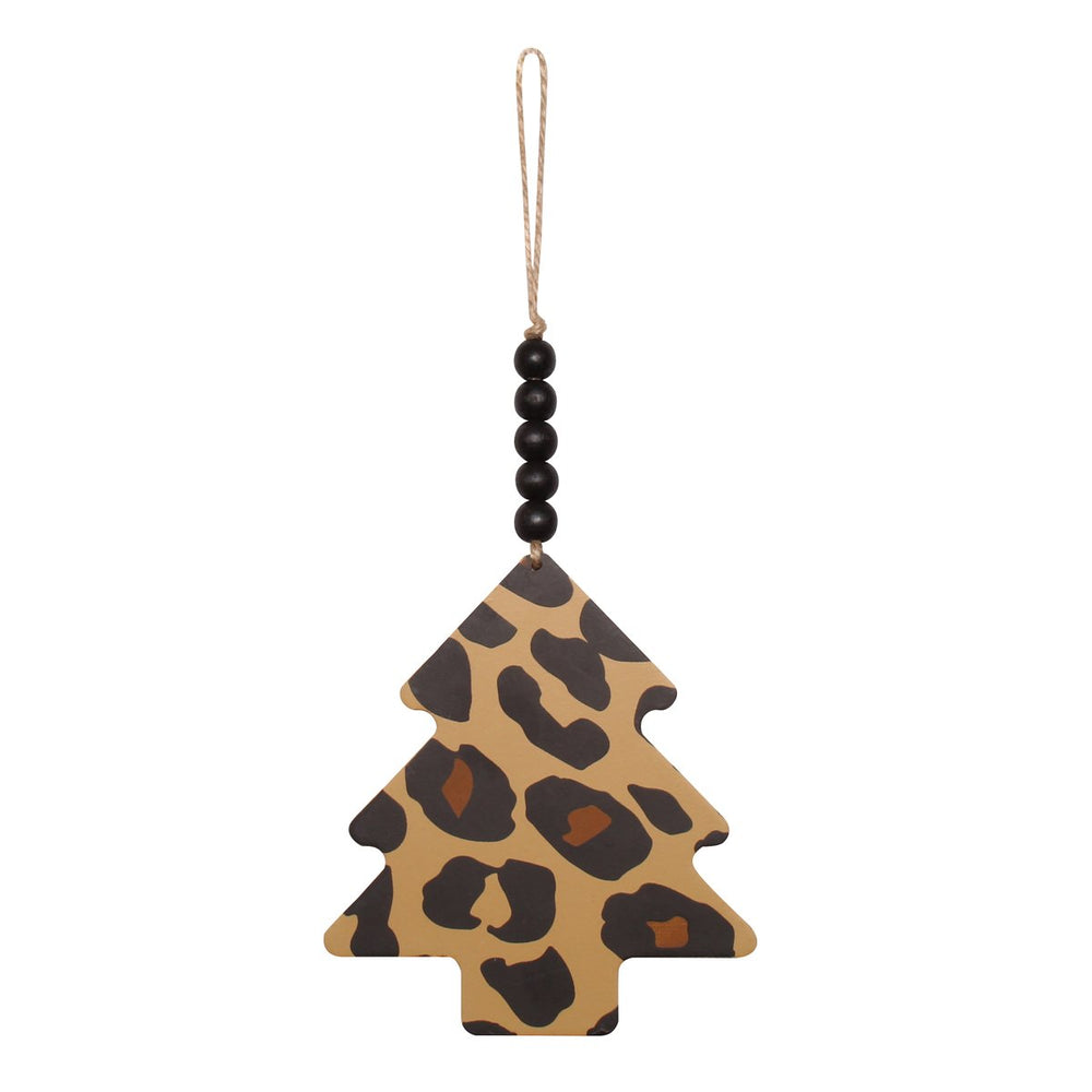 Cheetah Christmas Tree Ornament - Eden Lifestyle