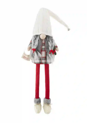Mud Pie Christmas Dangle Leg Gnome - Eden Lifestyle